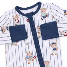 Load image into Gallery viewer, Mixed Sports Bears Zipper Romper