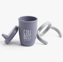 Load image into Gallery viewer, Happy Sippy Cup, Girl Boss