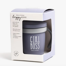 Load image into Gallery viewer, Happy Sippy Cup, Girl Boss