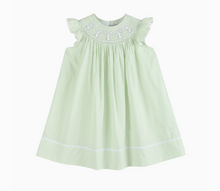 Load image into Gallery viewer, Bunny Smocked Dress | Honeydew