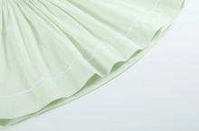 Load image into Gallery viewer, Bunny Smocked Dress | Honeydew