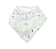 Load image into Gallery viewer, Bandana Bib Set, Seashells