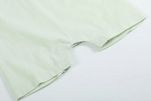 Load image into Gallery viewer, Bunny Smocked Shortalls | Honeydew