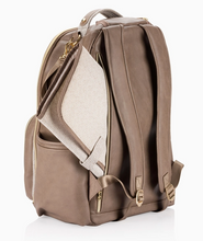 Load image into Gallery viewer, Vanilla Latte Boss Plus™ Backpack Diaper Bag