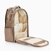 Load image into Gallery viewer, Vanilla Latte Boss Plus™ Backpack Diaper Bag