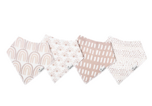 Load image into Gallery viewer, Bliss Bandana Bib Set (4-pack)