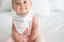 Load image into Gallery viewer, Olive Bandana Bib Set (4-pack)