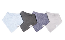 Load image into Gallery viewer, Lennon Bandana Bib Set (4-pack)
