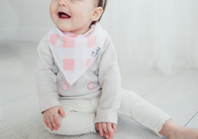 Load image into Gallery viewer, June Bandana Bib Set (4-pack)