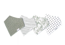 Load image into Gallery viewer, Alta Bandana Bib Set (4-pack)