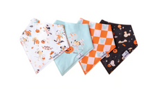 Load image into Gallery viewer, Mickey Mouse Boo Bash Bandana Bib Set (4-pack)