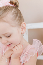 Load image into Gallery viewer, Huggie Heart Earrings