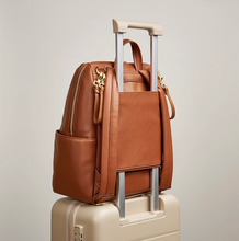 Load image into Gallery viewer, Eras Backpack™ Diaper Bag | Cognac