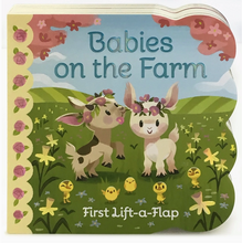 Load image into Gallery viewer, Babies On the Farm Lift-A-Flap Book