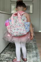 Load image into Gallery viewer, Itzy Bitzy Backpack | Ribbons + Roses