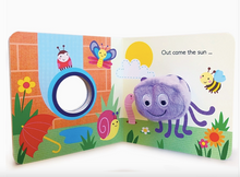 Load image into Gallery viewer, Itsy Bitsy Spider Nursery Rhyme Finger Puppet Book