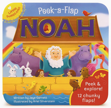 Load image into Gallery viewer, Noah Peek A Flap Book