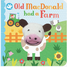 Load image into Gallery viewer, Old Macdonald Had A Farm Finger Puppet Book