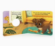 Load image into Gallery viewer, Puppy Love Finger Puppet Book