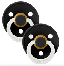 Load image into Gallery viewer, BIBS Colour 2 Pack GLOW | Black