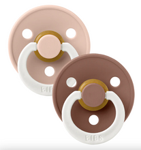 Load image into Gallery viewer, BIBS Colour GLOW 2 Pack | Blush, Woodchuck