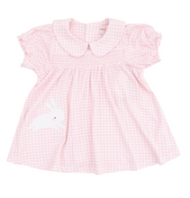 Load image into Gallery viewer, Smocked Bunny Peter Pan Collar Dress