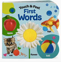 Load image into Gallery viewer, Touch & Feel First Words Book