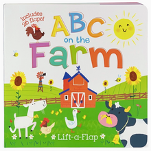 Load image into Gallery viewer, ABC on the Farm Lift-A-Flap Book