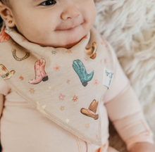 Load image into Gallery viewer, Cheyenne Bandana Bib Set (4-pack)