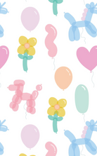 Load image into Gallery viewer, Balloon Animals Zipper Romper | Pink