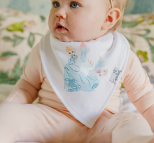 Load image into Gallery viewer, Disney Princess Bandana Bib Set (6-pack)