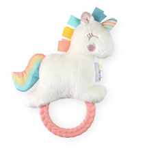 Load image into Gallery viewer, Ritzy Rattle Pal™ with Teether, Unicorn