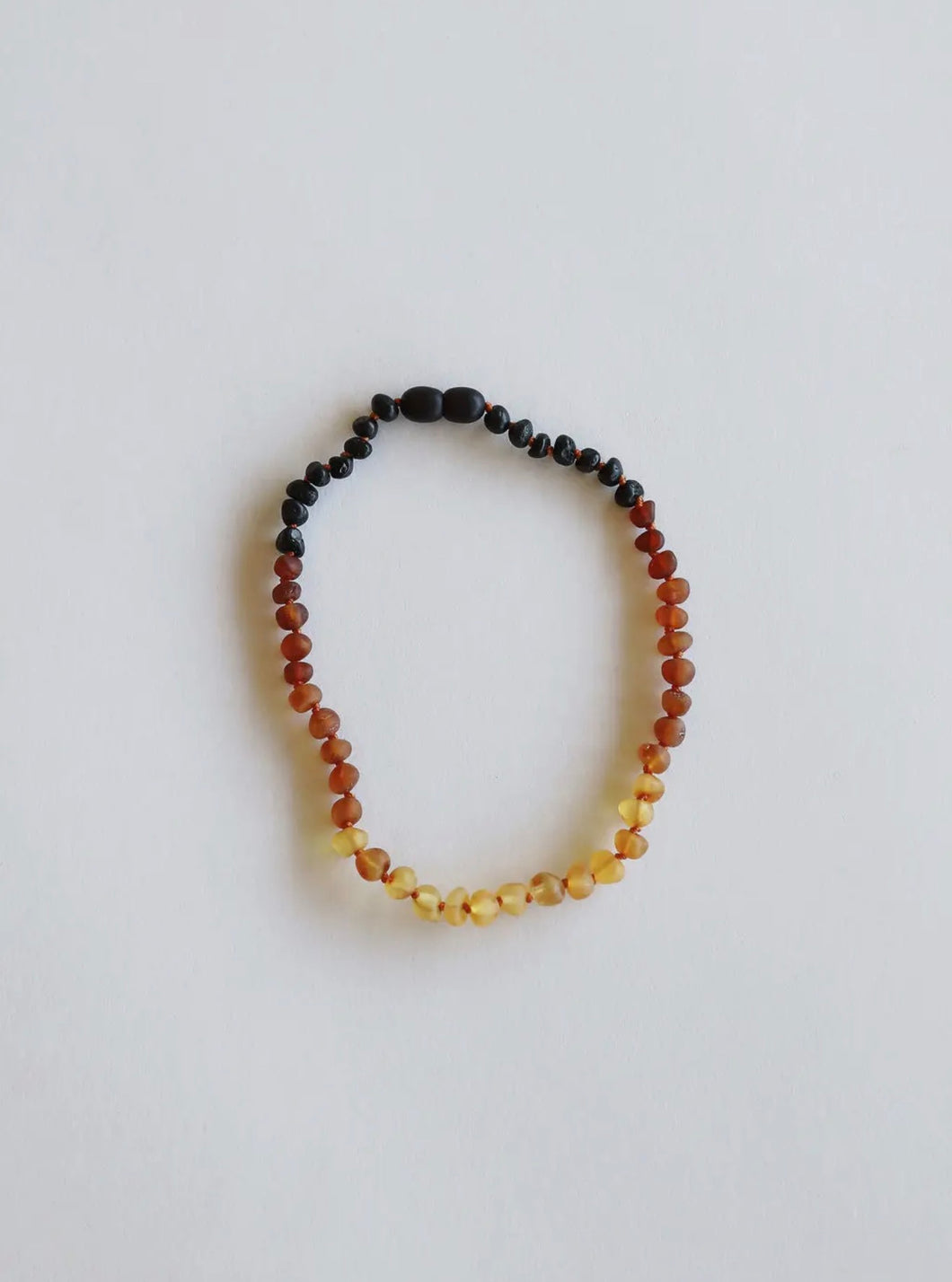 Raw Ombre Baltic Amber Baby Necklace