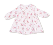 Load image into Gallery viewer, Belle Rosette Dot Dress + Legging
