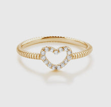 Load image into Gallery viewer, Open Heart Ring
