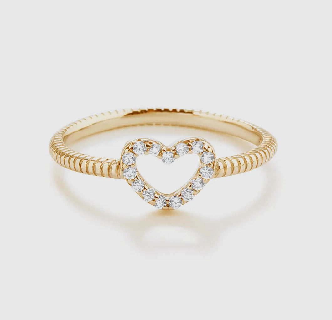 Open Heart Ring