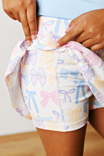 Load image into Gallery viewer, Spring Bows Tennis Skirt
