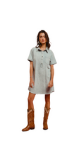 Load image into Gallery viewer, Hayleigh Denim Dress
