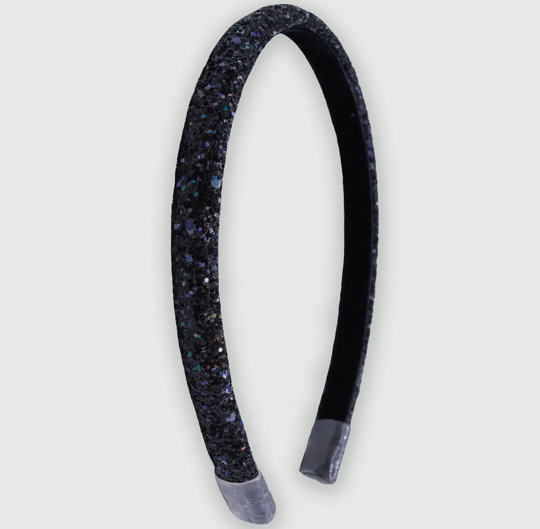 Glitter Headband | Black