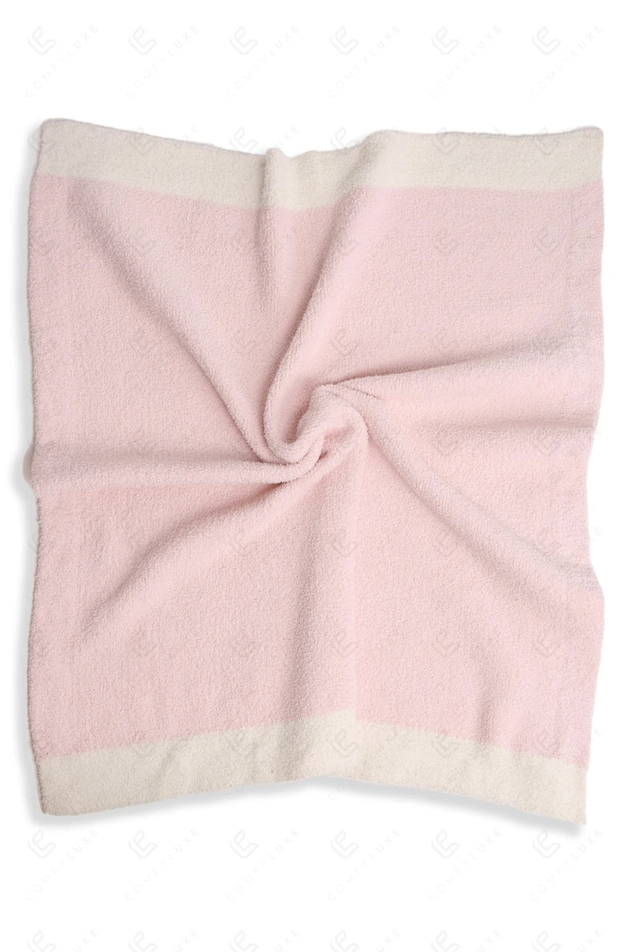 Solid Comfy Luxe Blanket | Pink