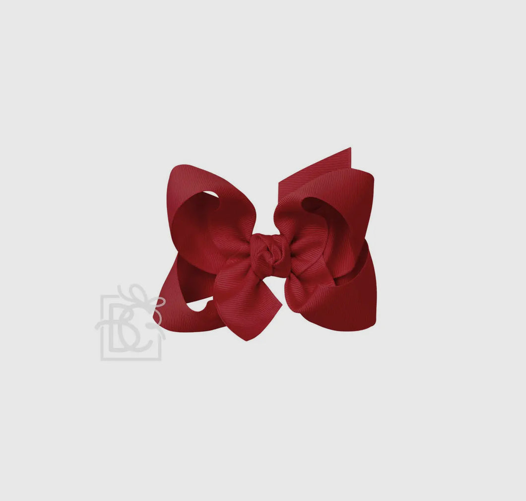 Grosgrain Bow | Cranberry