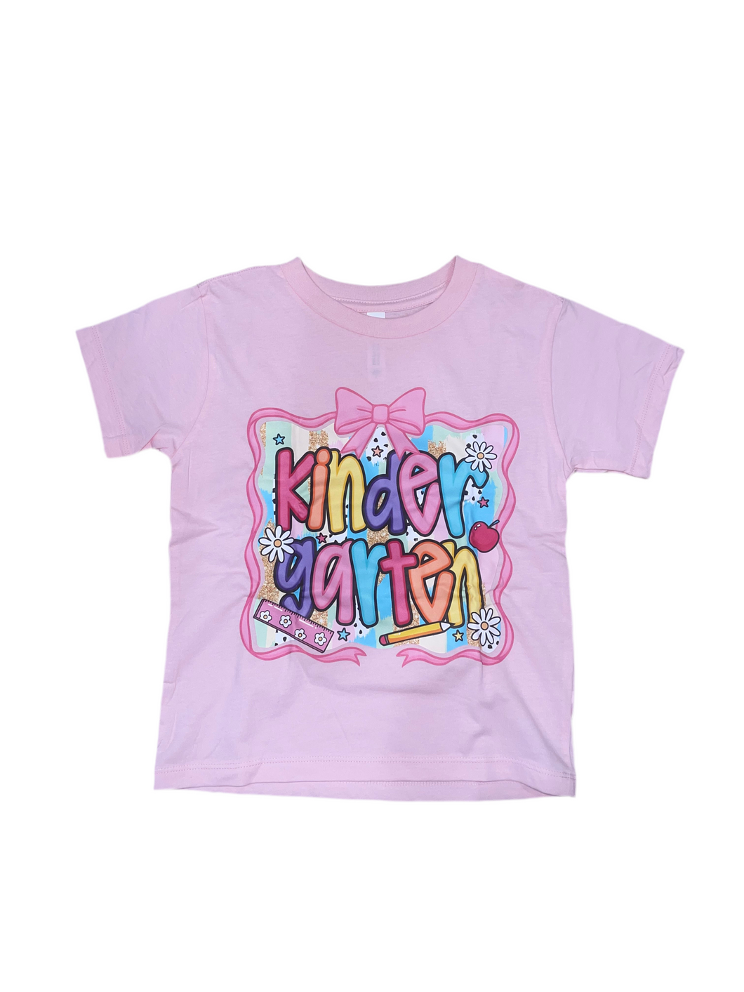 Preppy Kindergarten Back to School Tee