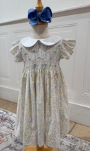 Load image into Gallery viewer, Spring Bouquet Smocked Dress
