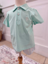 Load image into Gallery viewer, Seaside Stripe Porter Polo Set
