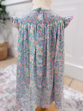Load image into Gallery viewer, Happy Daisy Smocked Bishop Dress
