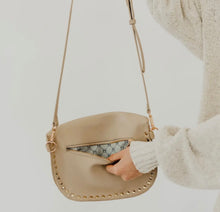 Load image into Gallery viewer, Sabrina Pebble Studded Bum Bag | Taupe
