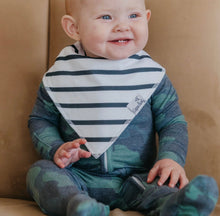 Load image into Gallery viewer, Hunter Bandana Bib Set (4-pack)
