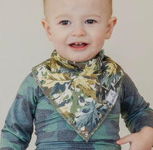 Load image into Gallery viewer, Hunter Bandana Bib Set (4-pack)
