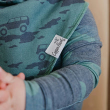 Load image into Gallery viewer, Hunter Bandana Bib Set (4-pack)
