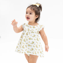 Load image into Gallery viewer, Angel Dear Sunshine Roses Pinafore + Bloomer
